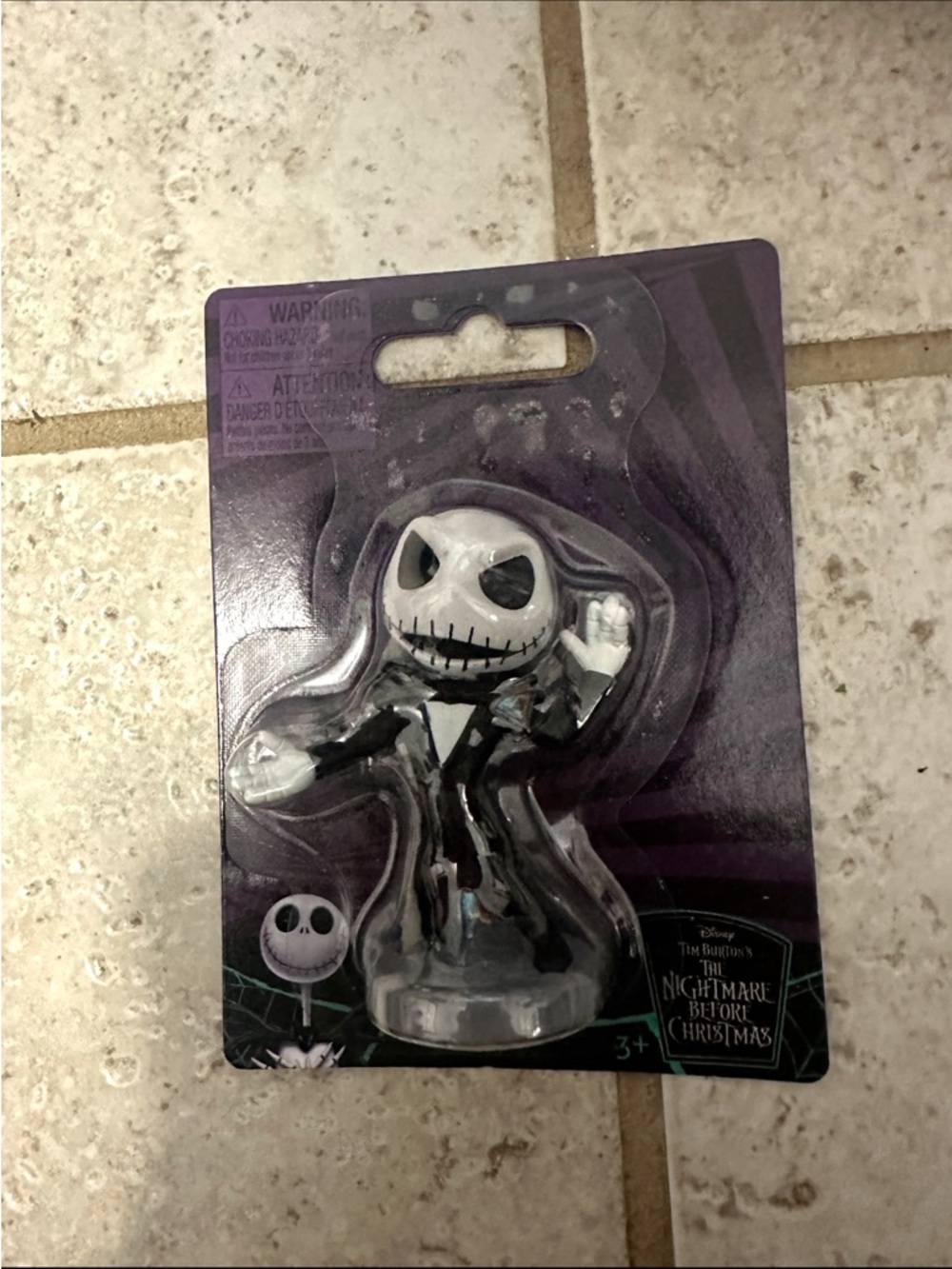 The Nightmare Before Christmas Jack Skellington Figurine - Black & White